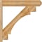 Ekena Millwork Merced Craftsman Rough Sawn Outlooker, Western Red Cedar, 8"W x 42"D x 42"H OUT08X42X42MRC04RWR - alternate 2